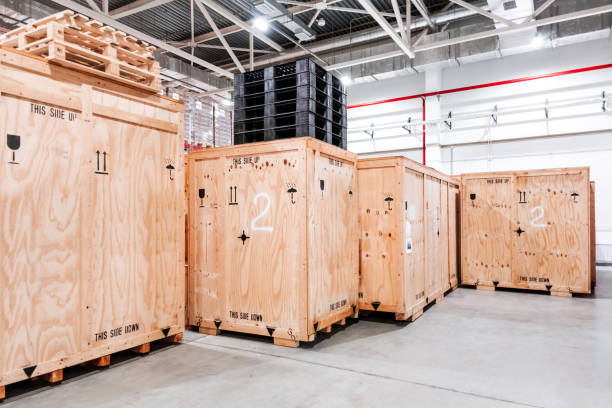 Wooden Industrial Box
